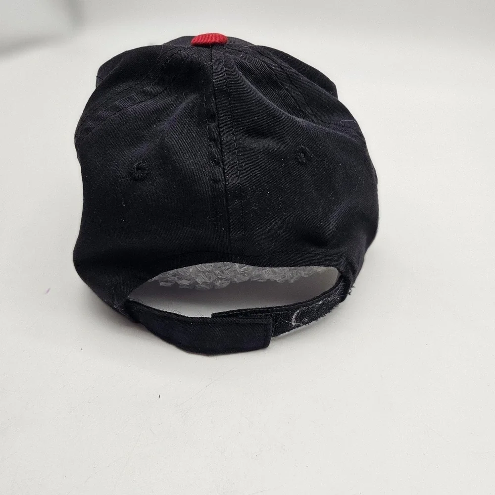 Cincinnati Reds Hat Cap Strap Back Youth Black Red MLB Baseball Kids